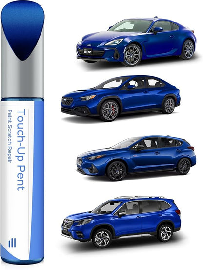 K7X WR(World Rally) Blue Pearl Touch Up Paint Compatible with Subaru Exact Match Chips and Nicks Touch Up