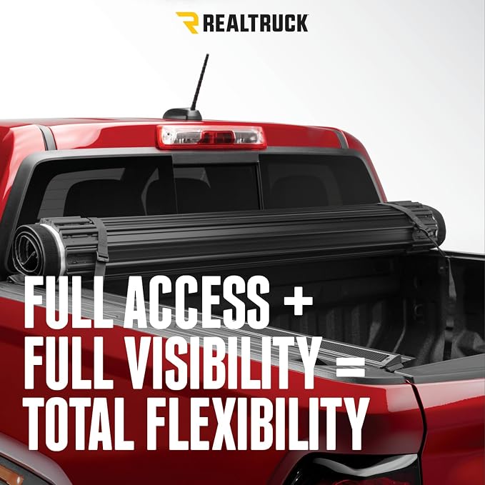 RealTruck TruXedo Sentry Hard Rolling Truck Bed Tonneau Cover | 1572001 | Fits 2014-2018, 2019 Limited/Legacy Chevy/GMC Silverado/Sierra 1500, 2015-19 2500/3500 6' 7" Bed (78.9")