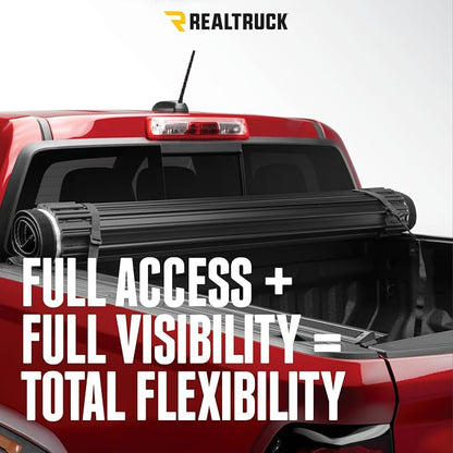 RealTruck TruXedo Sentry Hard Rolling Truck Bed Tonneau Cover | 1572001 | Fits 2014-2018, 2019 Limited/Legacy Chevy/GMC Silverado/Sierra 1500, 2015-19 2500/3500 6' 7" Bed (78.9")