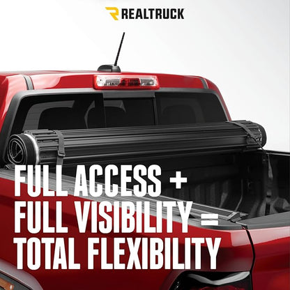 RealTruck TruXedo Sentry Hard Rolling Truck Bed Tonneau Cover | 1545901 | Fits 2009 - 2018, 2019 - 2020 Classic Dodge Ram 1500 5' 7" Bed (67.4")