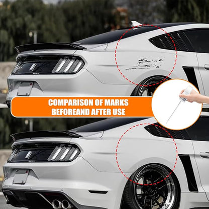 EA/M7403A Hot Pepper Red Metallic Tinted Clearcoat Touch Up Paint for Ford, Car Paint Pen Scratch Repair Two-In-One Touch Up Paint, Premium Car Scratch Remover for Deep Scratches