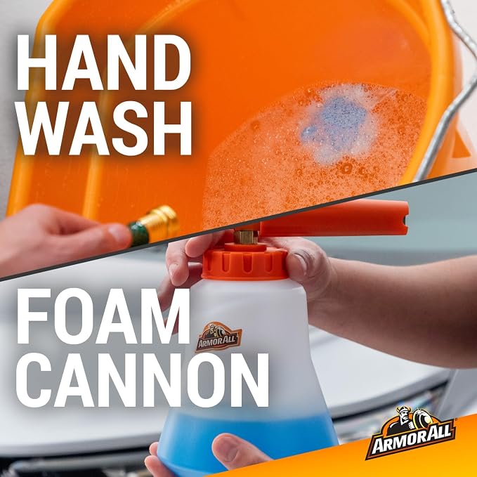 Armor All Car Wash Pods, Pre-Measured, Dissolvable Pods of Super-Concentrated Car Wash Soap, 18 Easy-to-Use