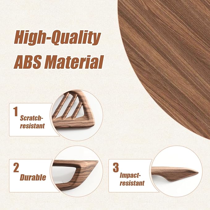 Interior Trim Kit for Honda CR-V 2017-2022 Wood Grain Pattern 9Pcs