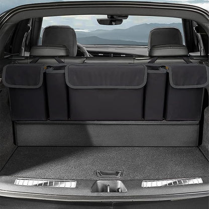 AOPHY Car Organizers and Storage, Backseat Hanging Organizer with 5 Pockets, Waterproof Collapsible Large Capacity Organization Bag, Interior Accessories Trunk Organizer for Car, SUV, Truck, MPV