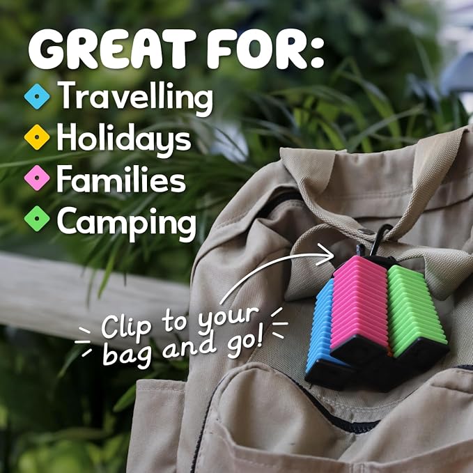 OK Play: Ultimate Travel Tile Game | Learn to Play in 10 Seconds | Waterproof & Indestructible | Perfect for Kids and Adults