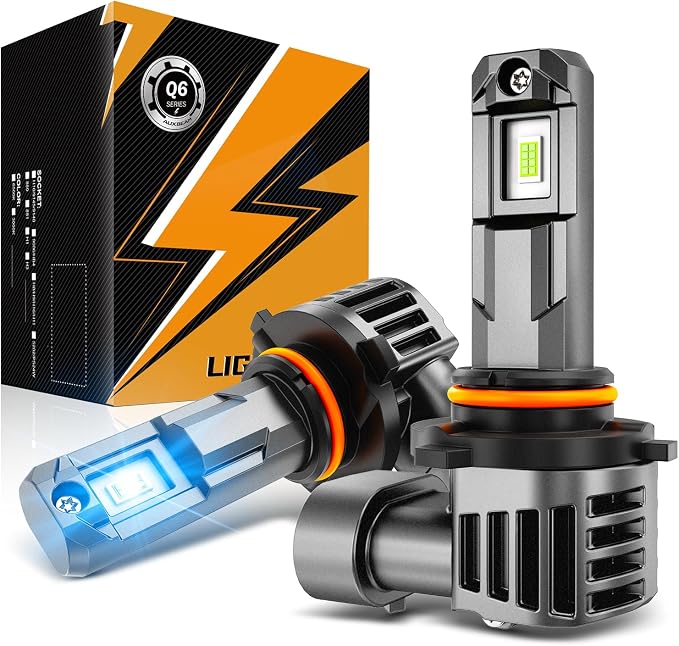 Auxbeam H10 9140 9145 Fog Light, 12000LM 8000K Ice Blue, Enhanced Visibility for Fog & Off-Road, Plug and Play, Pack of 2