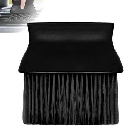 Car Interior Brush, Automotive Interior Dusting Brush, Car Accessories Interior Cleaning Brush,Detailing Brush Dusting for Car Interior, Dashboard, Air Conditioner Vents, Leather, Computer (Black)