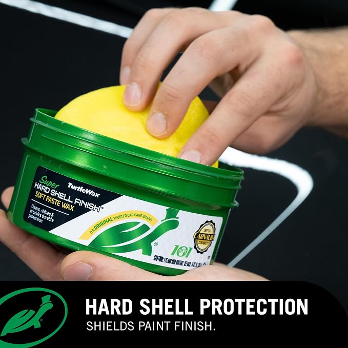 Turtle Wax T-223 Super Hard Shell Paste Wax - 9.5 Fl Oz.