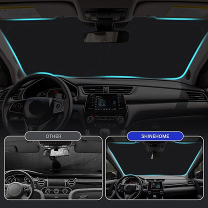Car Sun Shade for 2017 2018 2019 2020 2021 2022 Honda CRV Windshield Sun Shade, Sun Visor Windshield Cover for CRV Front Window Sunshade Foldable Auto Interior Accessories UV Block to Keep Cool