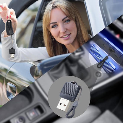 Wireless Carplay Adapter (2025 Upgrade), Plug and Play, Convert Wired to Wireless Bluetooth Carplay Adapter for iPhone - No Latency -Micro Size