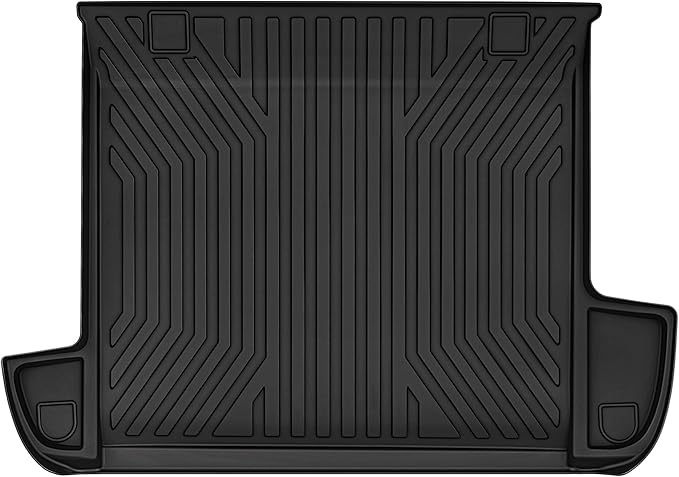 OEDRO Cargo Liner Fit for 2010-2024 Toyota 4Runner Cargo Mats 5 Seats (No 3rd Seat or No Sliding Cargo Deck), All Weather Protection Custom Fit 4Runner Cargo Trunk Liners