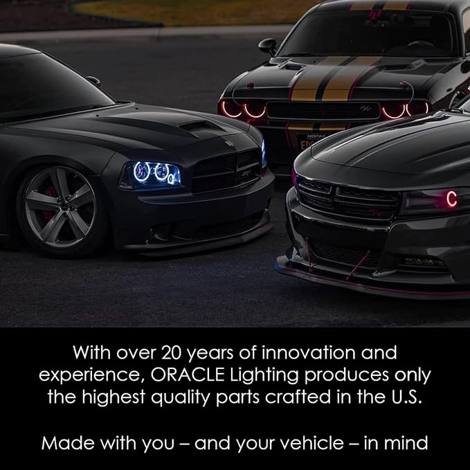 ORACLE Lighting 3805-333 Universal ColorSHIFT Ambient LED Lighting Footwell Kit - Waterproof - Easy Installation - Ultra Flexible - Indoor or Outdoor Application