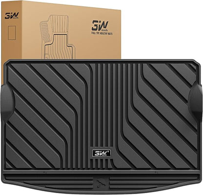 3W Cargo Liner Fit for 2024 2025 2026 Crosstrek/2024 2025 2026 Impreza, All Weather TPE Heavy Duty Trunk Liner Custom Fit for Crosstrek & Impreza Accessories (NOT for Hybrid)
