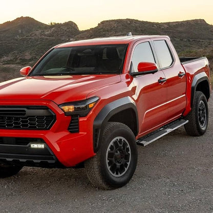 COMNOVA 6 Inch Running Boards for 2024-2026 Toyota Tacoma Double Cab with 4 Full-Size Doors. Side Steps Running Boards for Toyota Tacoma Made with Stainless Steel.