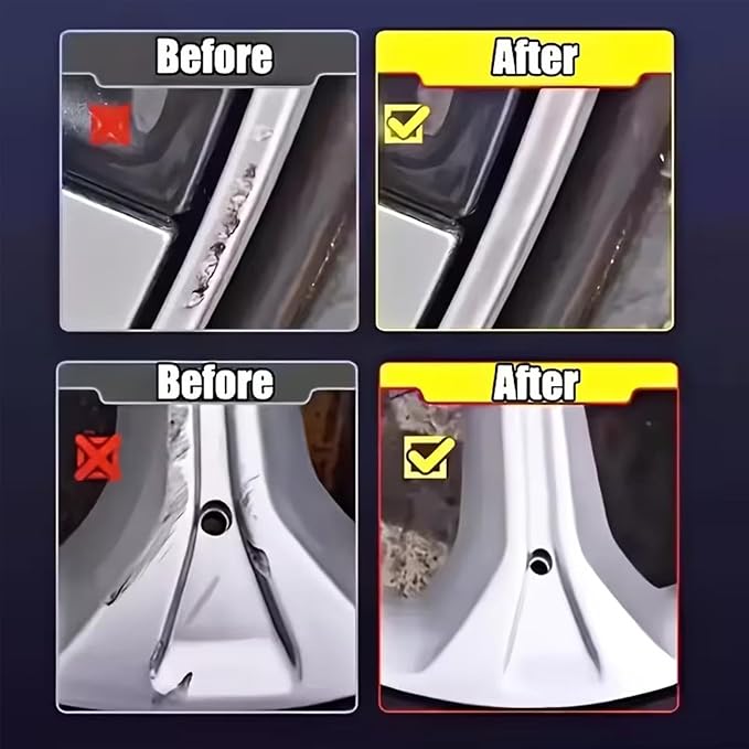 Tire Coating Wax, High Gloss Dressing, Large Size Refurbish Paste with Safety, Powerful Hub Wheel with Comfort, Modern Automotive Design Style, Tool for Alloy Hubs Rims SUV Sedan RV