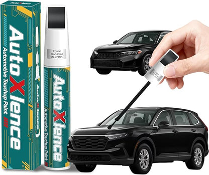 NH-731P Crystal Black Pearl Touch Up Paint Compatible with Honda Car Paint Pen Scratch Repair Automotive Scratch Remover Fix Exact Color Match