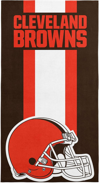 Northwest NFL Cleveland Browns Unisex-Adult Beach Towel, 30" x 60", Zone Read