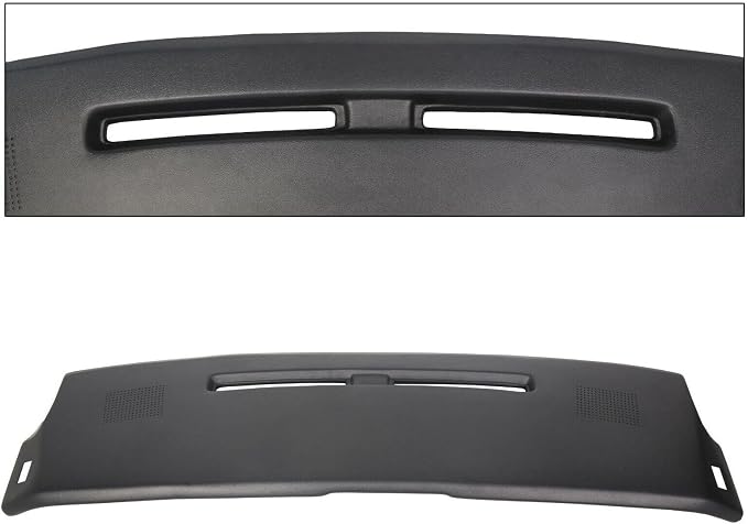 Dash Pad Overlay Cover Textured Black ABS Plastic Center for Chevy for Camaro 1984-1992 1 X Adhesive-Packing List BIK10154