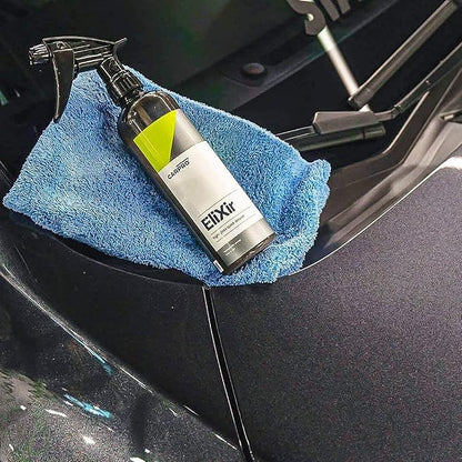 CARPRO Elixir Quick Detailer with Sprayer - Quick Detail Provides a Fast Layer of Depth, Gloss, and Hydrophobic Energy - 500ml (17oz)