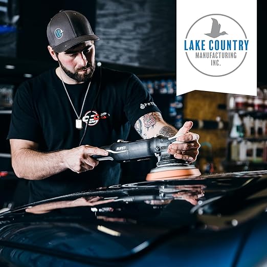 3.5" SDO Foam Polishing Pad Kit (Set of 3) – Lake Country Manufacturing – Premium Standard Duty Orbital Pads for Painted Surfaces – Fits 3" Backing Plate