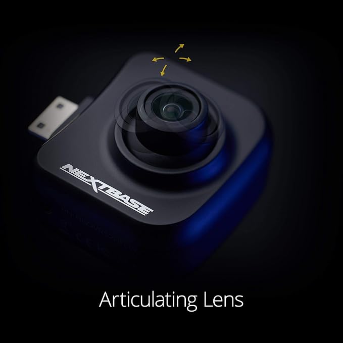 Nextbase Series 2 Add-on Module Cameras – 140 Degree Viewing Angle Cabin View Dash Camera for Commercial Use – Compatible with Series 2 322GW, 422GW, 522GW and 622GW Dash Cam Models