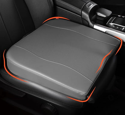 Lofty Aim Car Seat Cushion, Comfort Memory Foam Car Cushions for Driving - Sciatica & Lower Back Pain Relief, Driver Seat Pillow for Auto, Office Chair, Wheelchair - Classic Grey