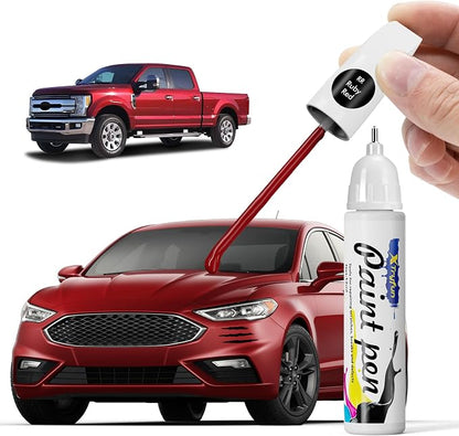RR Ruby Red Touch Up Paint Compatible with Ford, DIY Car Paint Scratch Repair, Quick & Easy Fix Automotive Scratch Repair for F-150/Mustang/Explorer/Taurus/Escape/Edge/Focus/Fiesta