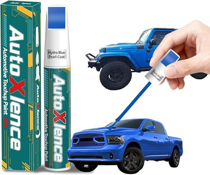 Hydro Blue Pearl-Coat(PBJ/MBJ) Touch Up Paint Compatible with Ram Car Paint Pen Scratch Repair Automotive Scratch Remover Fix Exact Color Match