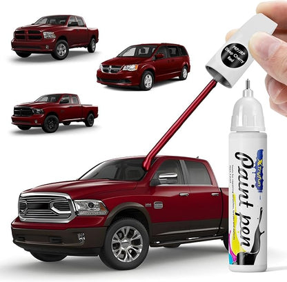 PRP/JRP Deep Cherry Red Touch Up Paint Compatible with Dodge, DIY Car Paint Scratch Repair, Automotive Paints, Quick & Easy Fix Scratch Repair for RAM/Durango/Grand Caravan/Promaster