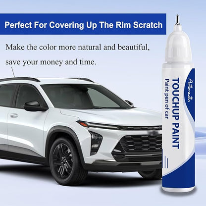Summit White(GAZ/WA8624) Touch Up Paint for Chevrolet-Exact Match–Chips and Nicks Car Paint Scratch Repair Kit Automotive Paint Pen for Silverado/Equinox EV/Tahoe/Colorado/Blazer/Express