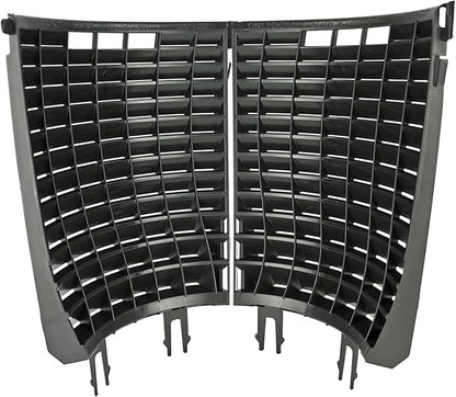 DETAIL GUARDZ Dirt Lock Scrub Wall 180/360 – Washboard Attachment for Detail Guardz Dirt Lock - Bucket Filter – Vertical Cleaning Tool for Brushes, Mitts (Black)