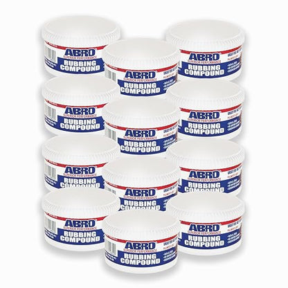 ABRO Rubbing Compound 10 oz — Car Scratch Remover & Buffing Compound for Oxidized Paint, Scuffs, Swirl Marks, Dull Finish, Auto Paint Correction & Detailing
