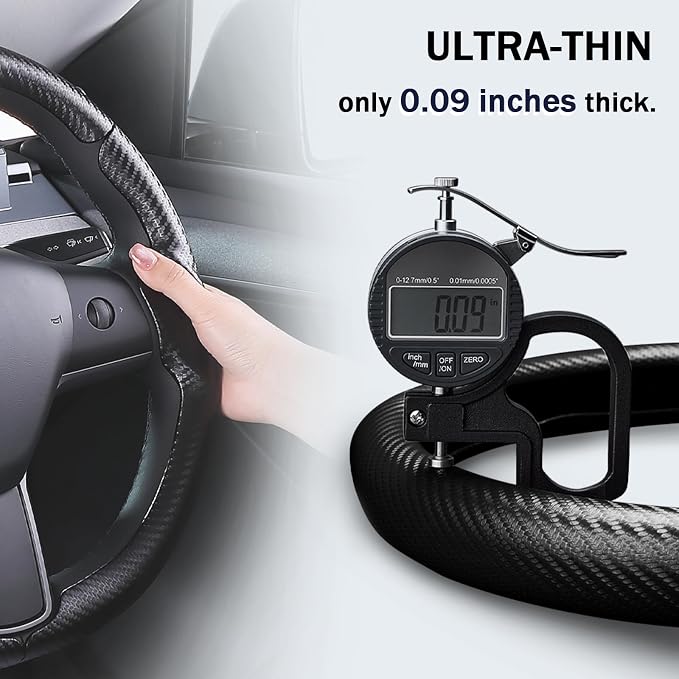 Steering Wheel Cover for Tesla Model 3(2017-2023) Model Y(2020-2024), Steering Wheel Accessories for Tesla Model 3/ Y