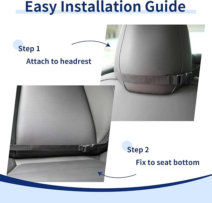 Backseat Car Organizer,Tactical Car Seat Back Organizer, Kick Mats Back Seat Protector with Three Zippered Storage pockets, Travel Accessories with 8 Storage Pockets And DIY zone (Sand Brown)