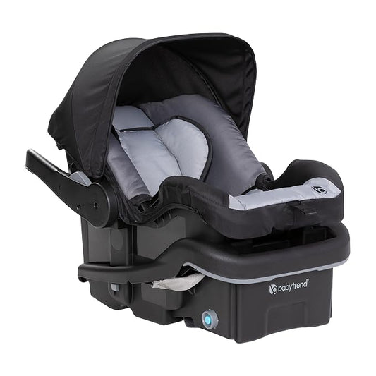 Baby Trend EZ-Lift™ Plus Infant Car Seat, Dash Black – Newborn Comfort Padding, Lightweight Carry Build, Adjustable Harness System