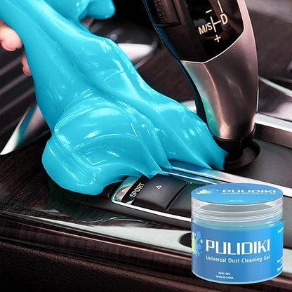 PULIDIKI Car Cleaning Gel Car Clean Putty, Universal Car Interior Cleaner Slime, Perfect Cleaning Kit Supplies, Auto Detailing Tools Car Accessories, Dust Remover Gifts for Men Women