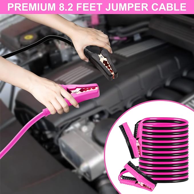 Car Roadside Emergency Kit - 17pcs Winter Traveler Safety Road Side Assistance Kits, Car Kit Essentials for Men, Women, Teen
