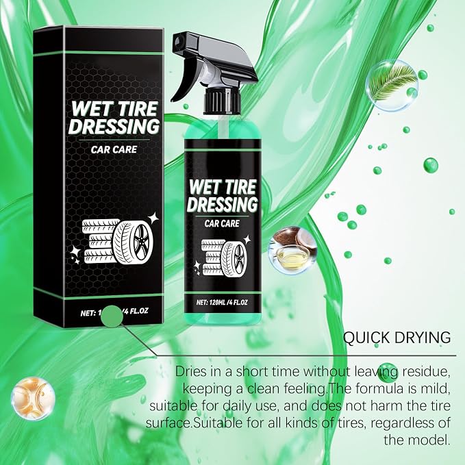 High Performances Tire Shines & Protector With Easy To Use Foam Formulas Efficient Tire Cleaning Foam For Polishing Use Wheel