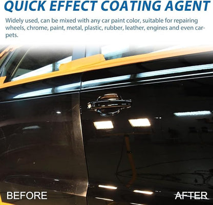 SOPAMI Car Coating Spray | Ceramic Paint Sealant, Extremely Hydrophobic Ceramic Spray, Clean, Shine, Protect Paint, Without Pre-Washing, 500ml (2 pcs)