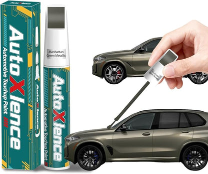Manhattan Green Metallic(C3D) Touch Up Paint Compatible with BMW Car Paint Pen Scratch Repair Automotive Scratch Remover Fix Exact Color Match