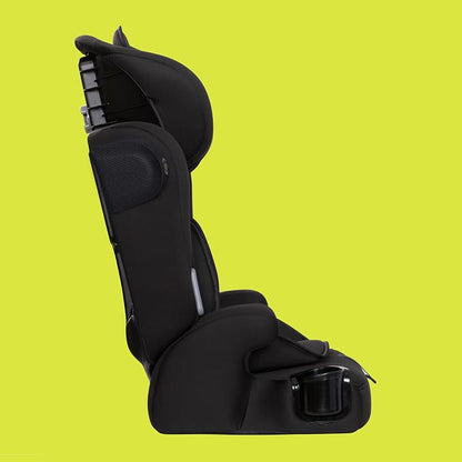 Baby Trend Hybrid SI 3-in-1 Combination Booster Seat, Hoboken Black – Side-Impact Protection, 3-Stage Growth Design, Adjustable Headrest, Cushioned Comfort