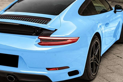 60"x540" (5FTx45FT) PPF Paint Protection Film Gloss Light Blue Self Healing Auto Bra Vinyl Wrap Invisible Scratches Shield Sheet DIY with Tool Kit