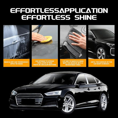 Car Wax for Dark Color Cars | Black, Charcoal, Midnight Blue | Liquid Depth & Sun Swirl Defender | 180g