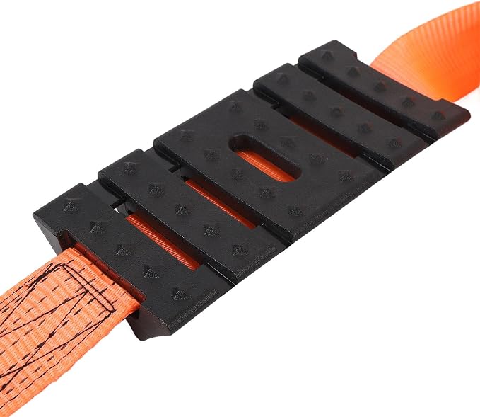 Emergency Tire Traction Straps 2 Pack - NonSlip Solution to Get Off Snow or Mud with Gloves for Truck SUV Allweather Tire Grip