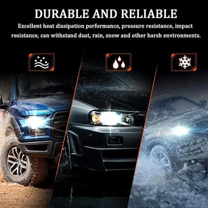 vvag 2PCS 9005/HB3 LED Bulbs for Automotive, 3800LM 6000K Car LED Headlight Bulb, Universal High Beam and Low Beam Car Accessories, Plug & Play Headlights for Most Cars Trucks SUVs