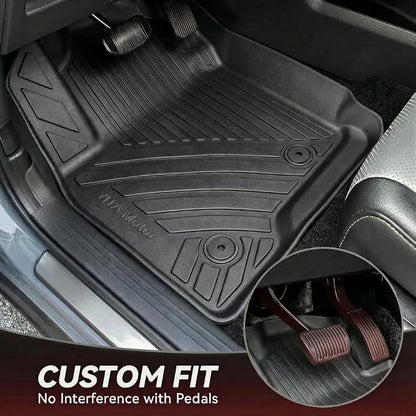 YITAMOTOR Floor Mats Fit for 2024 2025 2026 Chevrolet Trax ACTIV/LS/LT/RS, TPE All Weather Custom Fit Floor Liners & Cargo Mat for Chevy Trax Accessories, Automotive 1st & 2nd Row Car Mats Set, Black
