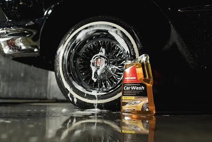 Mothers California Gold High Performance Car Wash, 64 oz. — pH Balanced, Eco-Friendly, Super-Sudsy, Foam Cannon, Safely Cleans Without Stripping Wax, Sealant or Coating, Removes Dirt & Grime (05664)