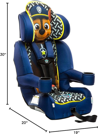 KidsEmbrace 2-in-1 Car Seat | Forward-Facing Harness (26.5–65 lbs) & Booster Mode (40–100 lbs) | Latch | Premium Fit with Multi-Position Headrest, Harness & Recline