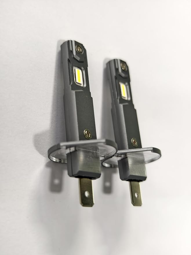 SEALIGHT H1 Fog Bulbs, 70,000LM Super Brighterness 1:1 Mini Size, 6500K Cool White Fog Lights, 3 Minutes Inatallation, Pack of 2