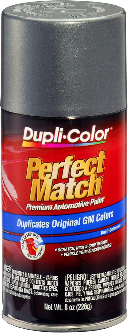 Dupli-Color Ebgm03447 Ebgm04337 Gunmetal Metallic General Motors Exact-Match Automotive Paint - 8 Oz. Aerosol